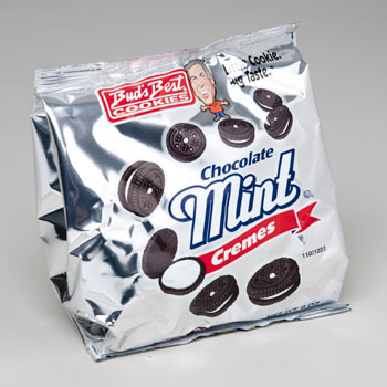 Wholesale Buds Best Chocolate Mint Creme Cookies(24x$1.23)