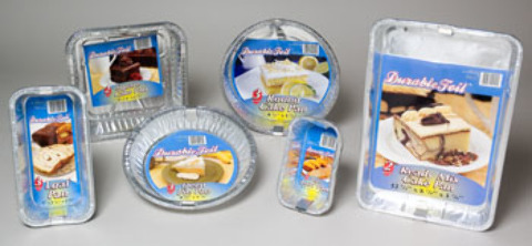 Wholesale Aluminum Bakeware - 6 Assorted 108 Piece Display(108x$1.17)