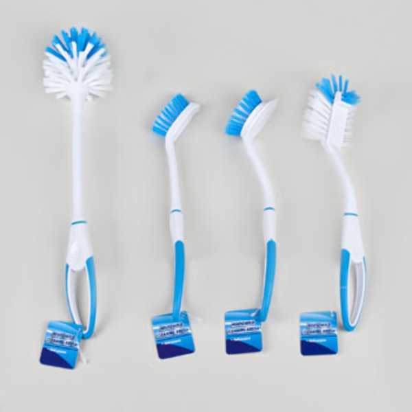 Wholesale 4 Assorted Household Cleaning Brushes | DollarDays