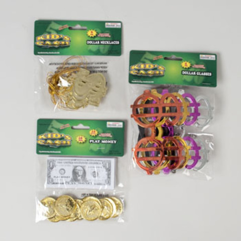 Wholesale Money Theme Party Favors(48x$1.08)