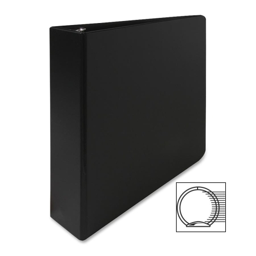 Business Source Round Ring Binder, 2" Capacity, 11"X8-1 / 2",(8x$3.31)