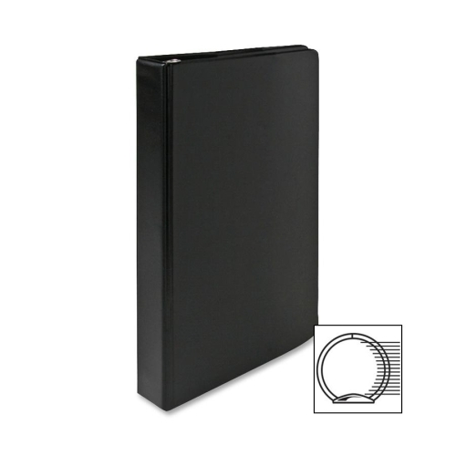 Business Source Round Ring Binder, 1" Capacity, 8-1 / 2"X5-1 (9x$3.02)