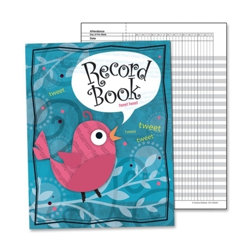 Carson-Dellosa Publishing Record Book, 8-1 / 2"X11", Multi-Co(4x$7.08)