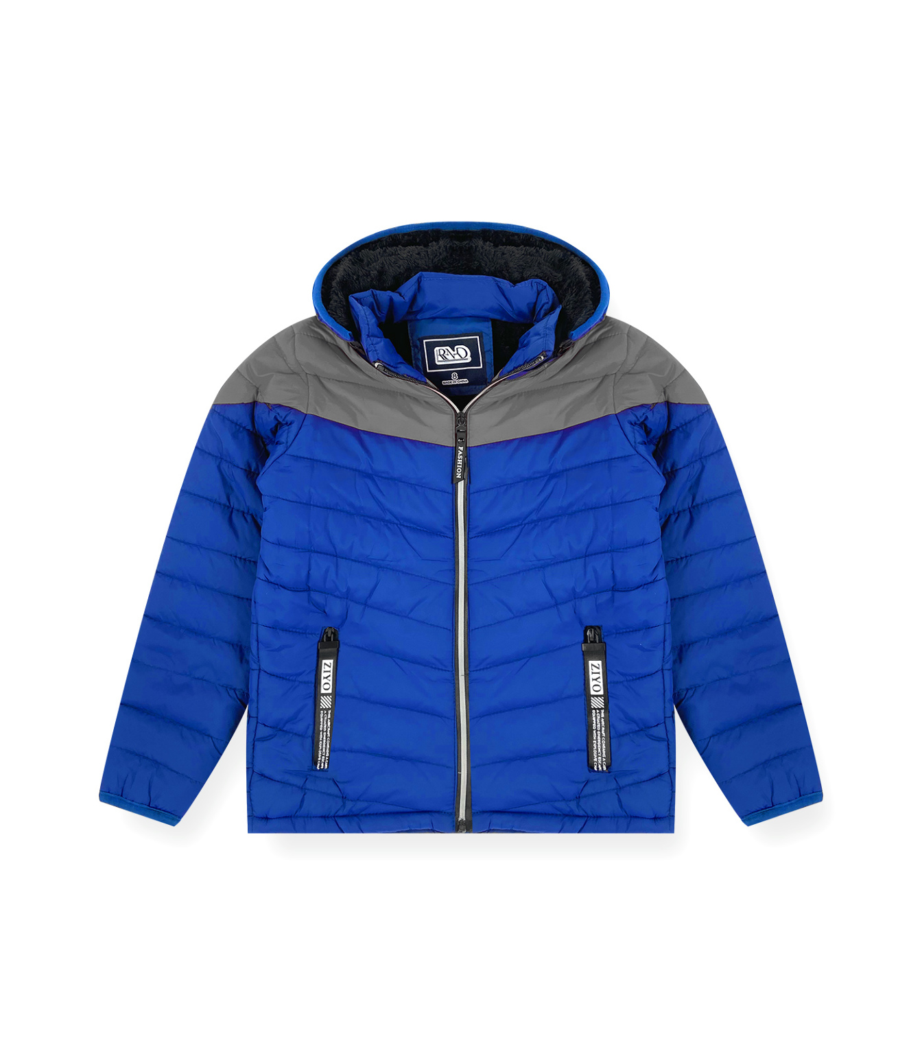 Wholesale Boys' Dark Blue Padded Jacket (SKU 2352278) DollarDays