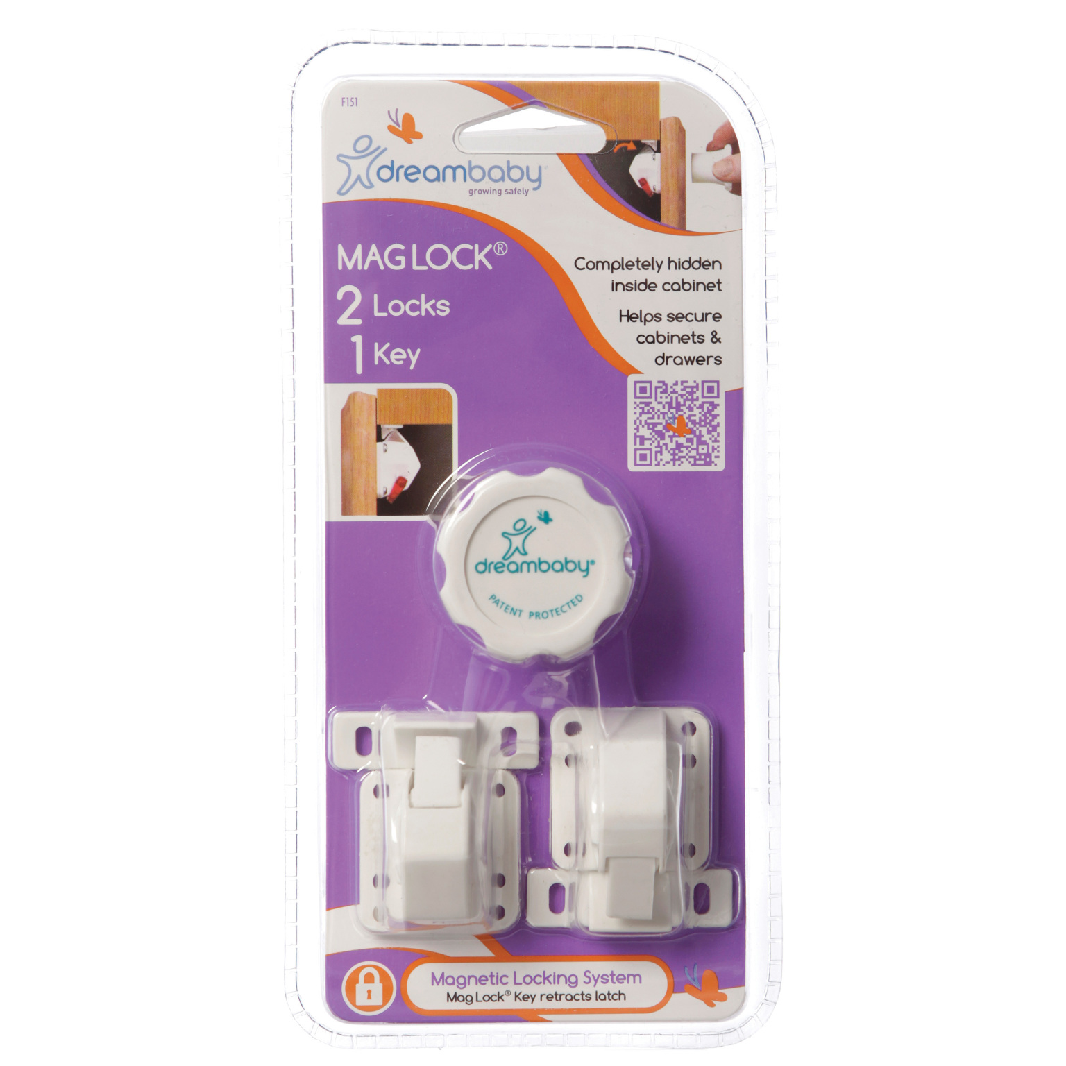 Wholesale Mag Lock 2 Locks, 1 Key(6x$8.09)