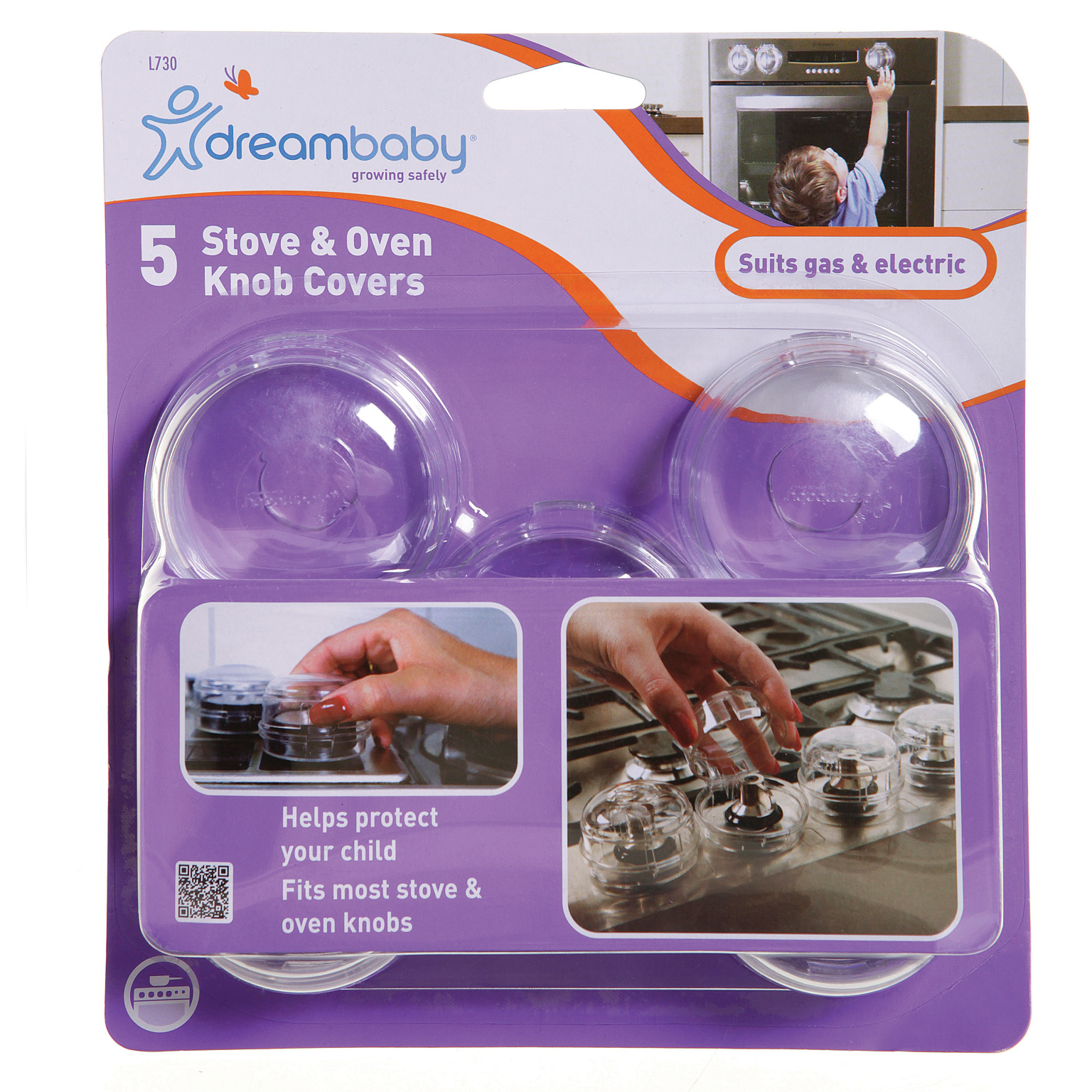 Wholesale Stove & Oven Knob Covers Clear 5 Pack(6x$6.28)