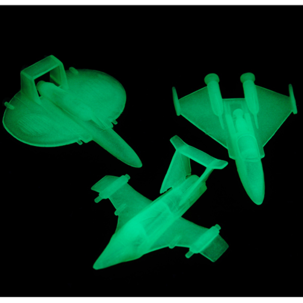 Wholesale Glow In the Dark Spaceships(144x$0.33)