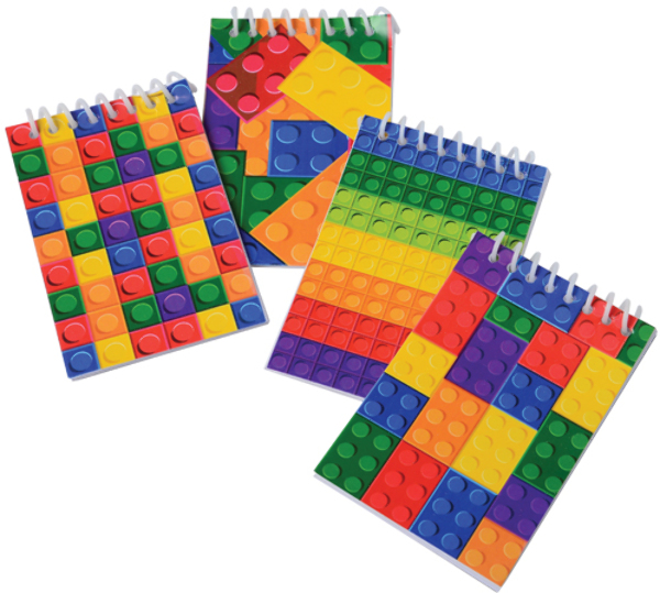 Wholesale Block Mania Notebooks(432x$0.10)
