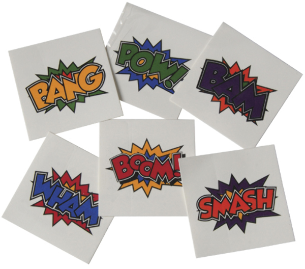 Wholesale Superhero Tattoos(2304x$0.03)