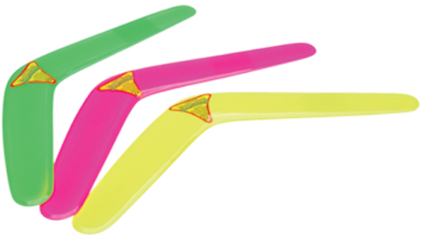 Wholesale Plastic Boomerangs(120x$0.39)