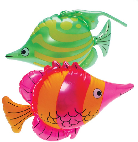 Wholesale Inflatable Tropical Fish(48x$1.09)