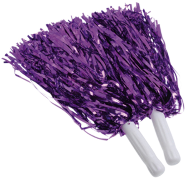 Wholesale Purple Metallic Pom Poms(60x$0.76)