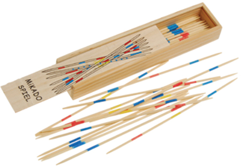 Wholesale Wooden Pick Up Sticks(53x$0.90)
