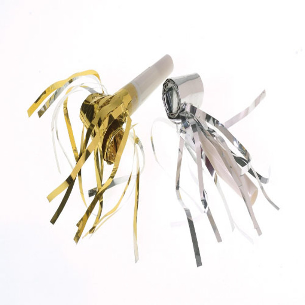 Wholesale Metallic New Years Blowouts W(216x$0.23)