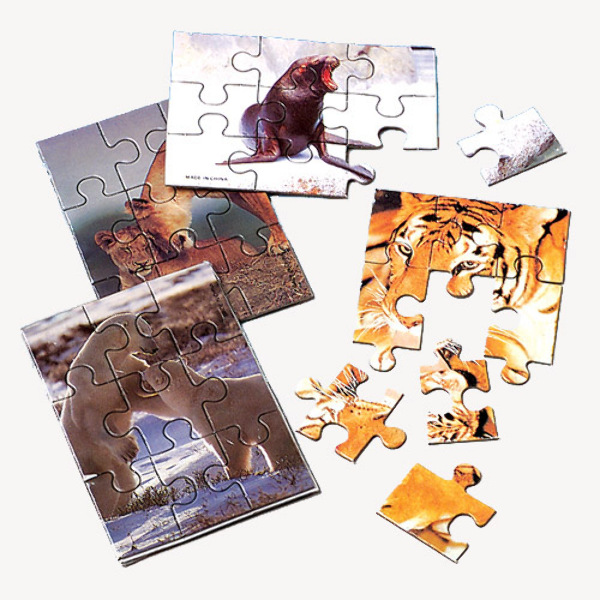 Wholesale Mini Animal Jigsaw Puzzles | DollarDays