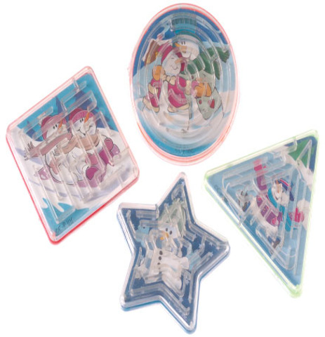 Wholesale Snowman Maze Puzzles(336x$0.14)